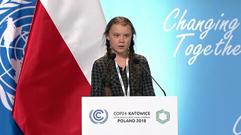Discurso de Greta Thunberg en COP24 2018
