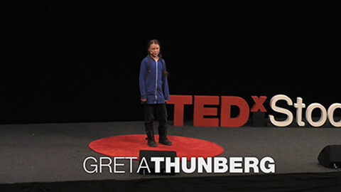 Greta Thunberg en TEDx: «El argumento para actuar ya mismo contra el cambio climático»